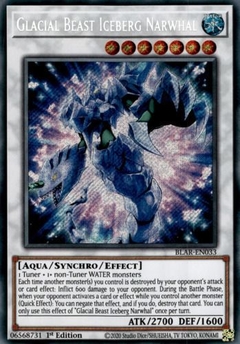 Glacial Beast Iceberg Narwhal - BLAR - Secret Rare