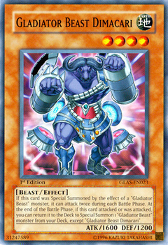 Gladiator Beast Dimacari - GLAS - Common