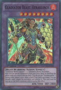 Gladiator Beast Heraklinos - LCGX - Super Rare