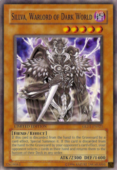 Sillva, Warlord of Dark World (dañada) - GLD1 - Common