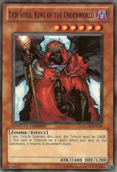 Lich Lord, King of the Underworld - GLD4 - Common