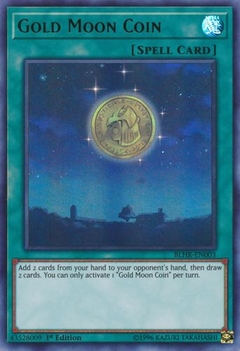 Gold Moon Coin - BLHR - Ultra Rare