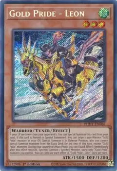 Gold Pride - Leon - PHHY - Secret Rare