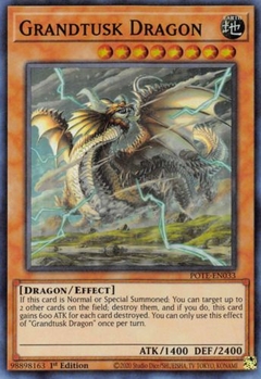 Grandtusk Dragon - POTE - Super Rare