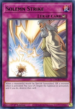 Solemn Strike - GRCR - Rare