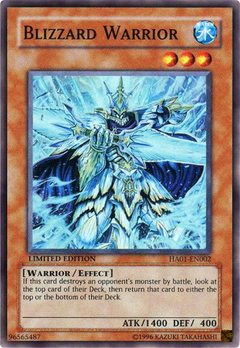 Blizzard Warrior - HA01 - Super Rare