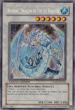 Brionac, Dragon of the Ice Barrier - HA01 - Secret Rare