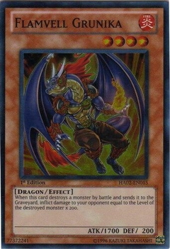 Flamvell Grunika - HA02 - Super Rare