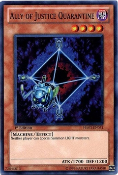 Ally of Justice Quarantine - HA03 - Super Rare
