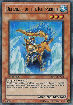 Defender of the Ice Barrier - HA04 - Super Rare