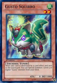 Gusto Squirro - HA06 - Super Rare