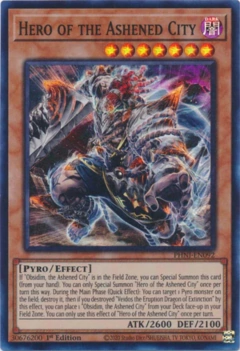 Hero of the Ashened City - PHNI - Super Rare