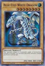 Blue-Eyes White Dragon (Art 4) - LCKC - Ultra Rare