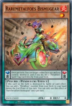 Raremetalfoes Bismugear - INOV - Common