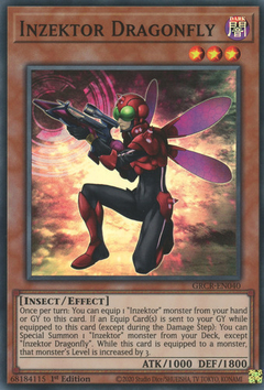 Inzektor Dragonfly - GRCR - Super Rare