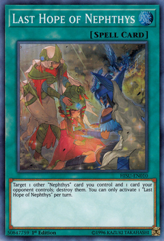 Last Hope of Nephthys - HISU - Super Rare