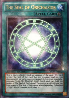 The Seal of Orichalcos - LC03 - Ultra Rare