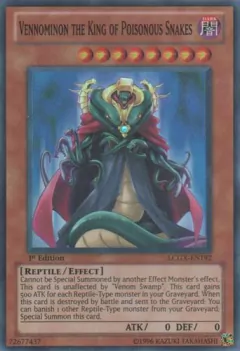 Vennominaga the Deity of Poisonous Snakes - LCGX - Super Rare