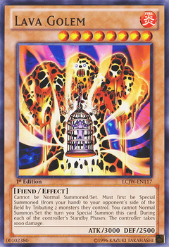 Lava Golem (dañada) - LCJW - Rare