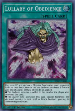 Lullaby of Obedience - LCKC - Secret Rare