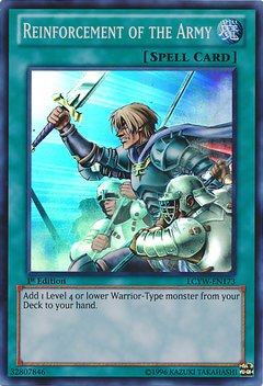 Reinforcement of the Army - LCYW - Super Rare