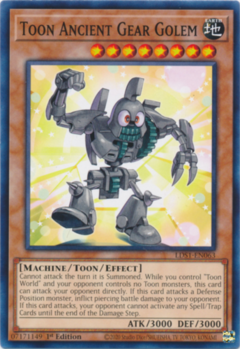 Toon Ancient Gear Golem - LDS1 - Common