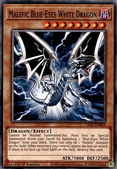Malefic Blue-Eyes White Dragon - LDS2 - Common