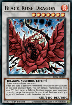 Black Rose Dragon - LDS2 - Ultra Rare