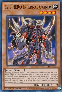 Evil HERO Infernal Gainer - LDS3 - Common