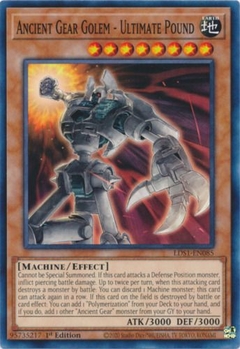 Ancient Gear Golem - Ultimate Pound - LED2 - Common