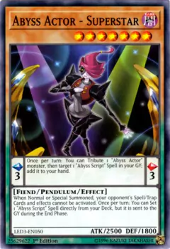 Abyss Actor - Superstar - LED3 - Common
