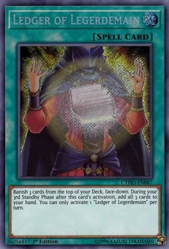 Ledger of Legerdemain - CYHO - Secret Rare