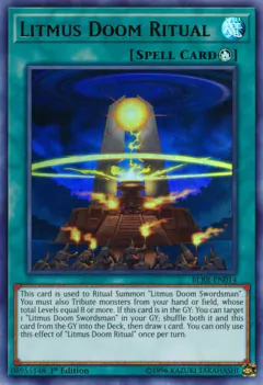Litmus Doom Ritual - BLRR - Ultra Rare
