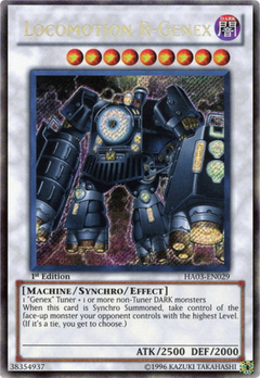 Locomotion R-Genex - HA03 - Secret Rare