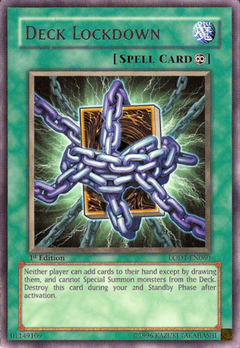 Deck Lockdown - LODT - Rare