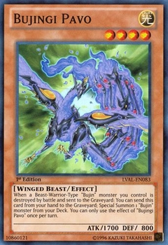 Bujingi Pavo - LVAL - Super Rare