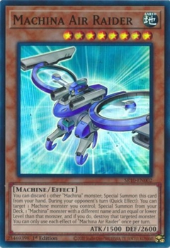 Machina Air Raider - SR10 - Super Rare