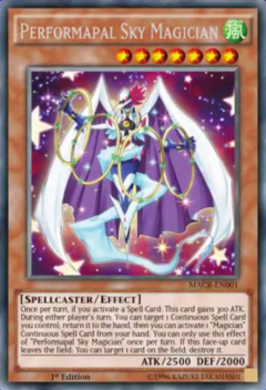 Performapal Sky Magician - MACR - Rare