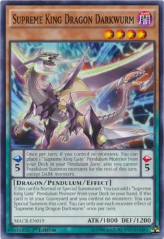 Supreme King Dragon Darkwurm - MACR - Common