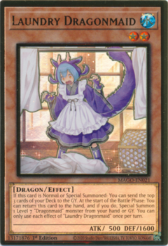 Laundry Dragonmaid - MAGO - Gold Rare