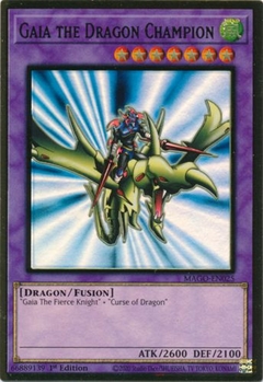 Gaia the Dragon Champion - MAGO - Premium Gold Rare