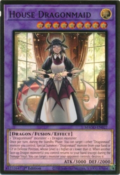 House Dragonmaid - MAGO - Premium Gold Rare