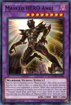 Masked HERO Anki (dañada) - LEHD - Common