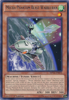 Mecha Phantom Beast Warbluran - MP14 - Rare