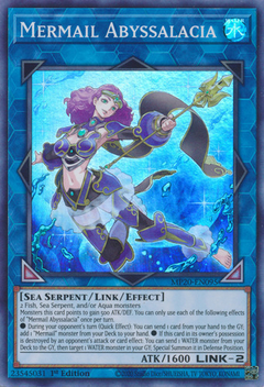 Mermail Abyssalacia - MP20 - Super Rare