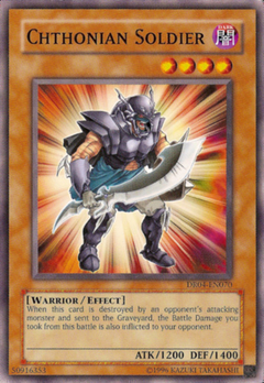 Chthonian Soldier - MF03 - Parallel Rare