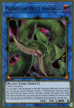 Predaplant Verte Anaconda - MGED - Gold Rare
