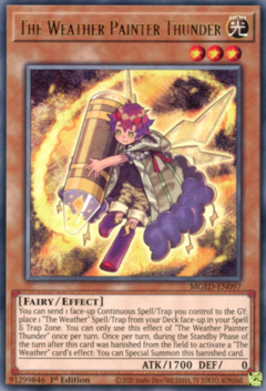 The Weather Painter Thunder - MGED - Rare