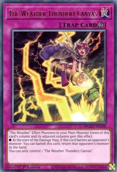 The Weather Thundery Canvas - MGED - Rare