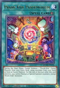 Prank-Kids Pandemonium - MGED - Rare